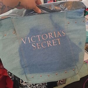 Victoria's Secret Blue Tote Bag